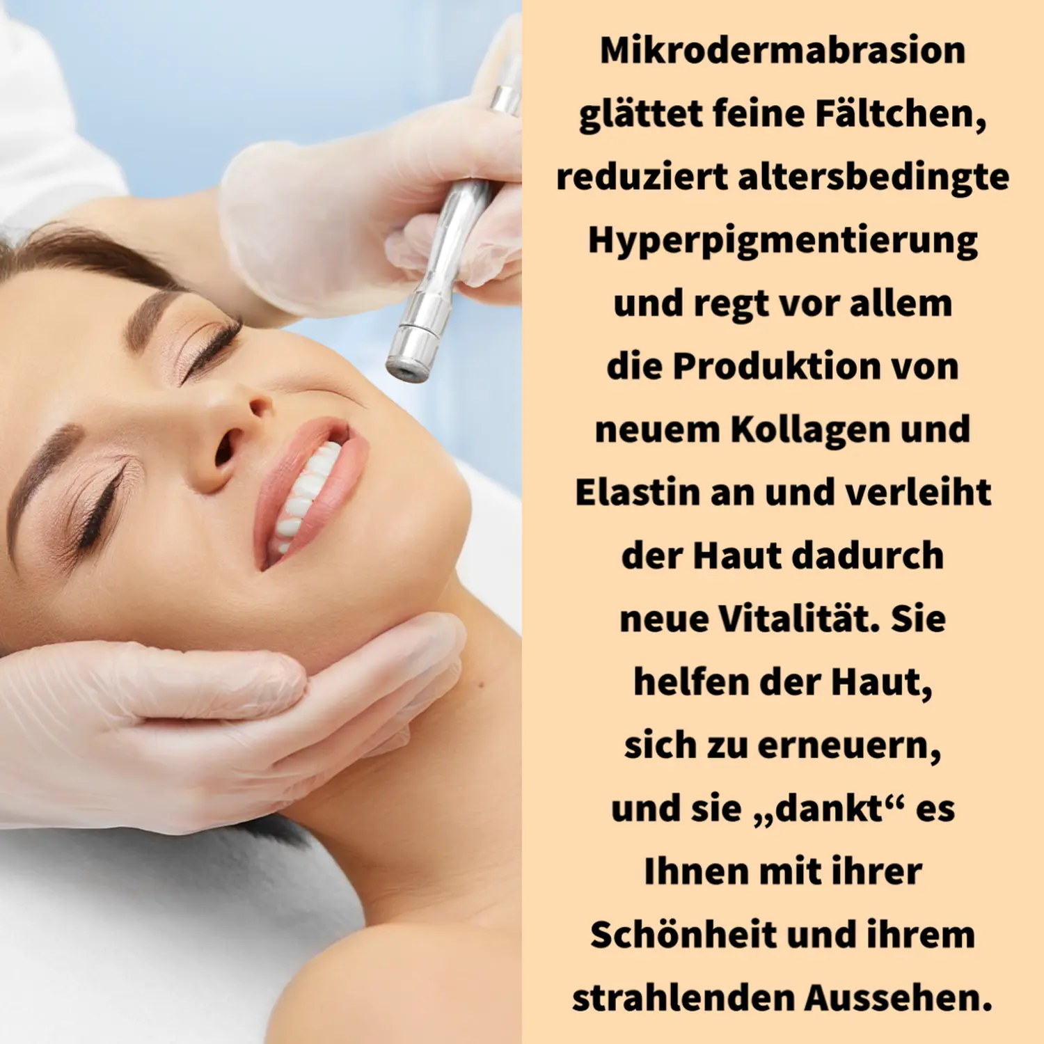 Mikrodermabrasion Beauty von Ludmila